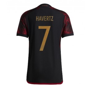 Maillot de foot Allemagne Kai Havertz #7 Extérieur Monde 2022 Manches Courte